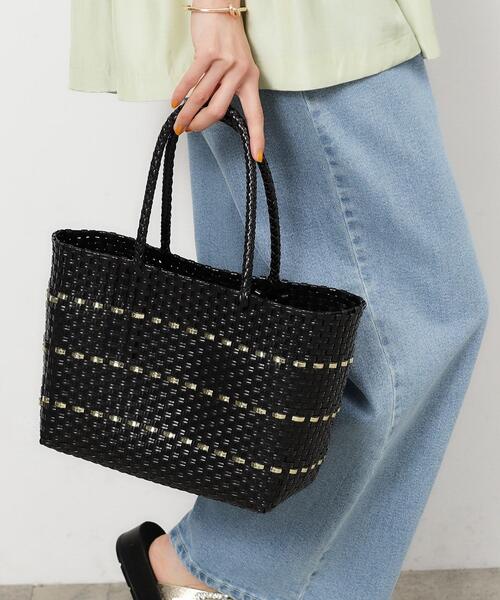 OPAQUE.CLIP（オペークドットクリップ）の「◆メルカドバッグ（トートバッグ・レディース・オフホワイト/ブラック・00）」の15枚目の写真