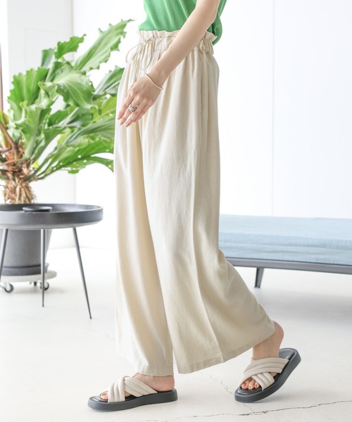セール】リネンブレンドパンツ 116418（その他パンツ）｜LEPSIM