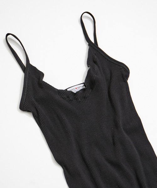 BASIC COTTON（ベーシックコットン）】キャミソール