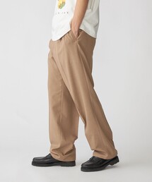 SHIPS: 2タック ワイド テーパード パンツ