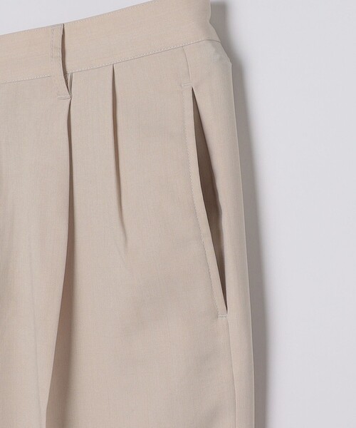 SHIPS（シップス）の「SHIPS: 2タック ワイド テーパード パンツ（その他パンツ・メンズ・チャコールグレー/ブラック/キャメル/ベージュ・SMALL/MEDIUM/LARGE）」の7枚目の写真