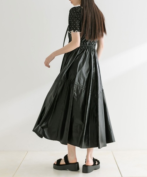 OLIVE des OLIVE（オリーブデオリーブ）の「フロントZIPキャミワンピ