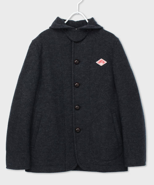 DANTON（ダントン）の「【Ciaopanic】×【DANTON/ダントン】 LADYS 別注WOOLBUCLE JKT（その他アウター・レディース・チャコールグレー/ネイビー・34）」の6枚目の写真