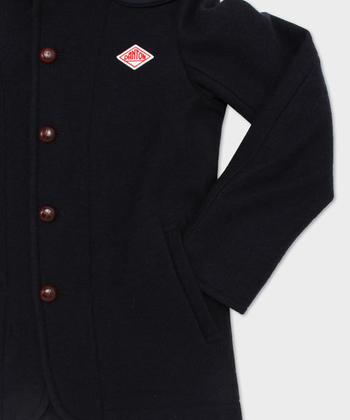DANTON（ダントン）の「【Ciaopanic】×【DANTON/ダントン】 LADYS 別注WOOLBUCLE JKT（その他アウター・レディース・チャコールグレー/ネイビー・34）」の3枚目の写真