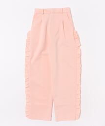 wee9s | side frill whip pants / サイドフリルホイップパンツ(その他パンツ)