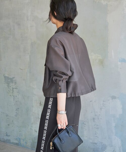Spick & Span（スピックアンドスパン）の「オーガンジーシャツ