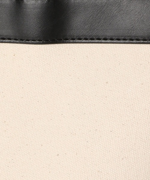 Elura（エルーラ）の「＜ウイトート×Eluraコラボ＞Ouitote mini/116987（トートバッグ・レディース・ブラック/アイボリー・ONE SIZE）」の6枚目の写真