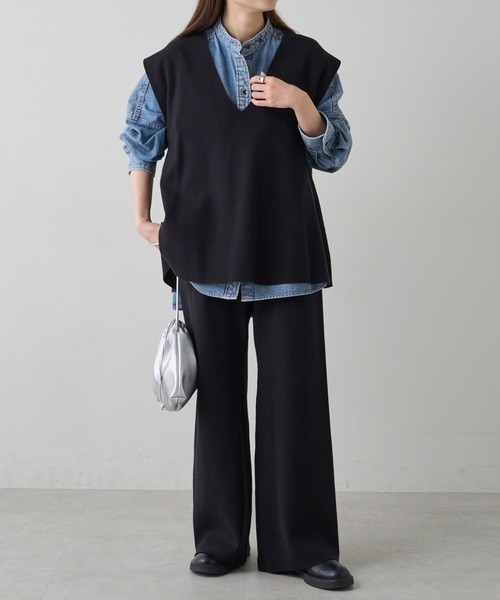 PUAL CE CIN(ピュアルセシン)の「巾着バッグ(ショルダーバッグ・レディース・ブラック/シルバー・FREE)」の8枚目の写真