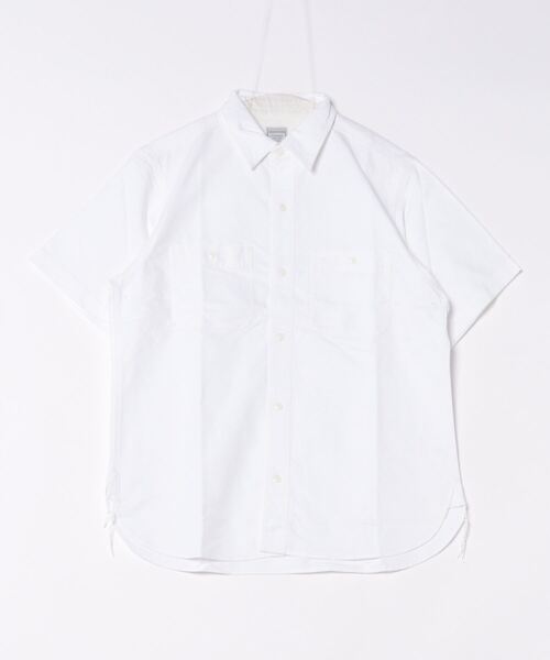 ブラウス シャツ 「HOUSTON」OXFORD WORK SHIRT レディース メンズ セール】【HOUSTON】OXFORD WORK SHIRT（シャツ/ブラウス