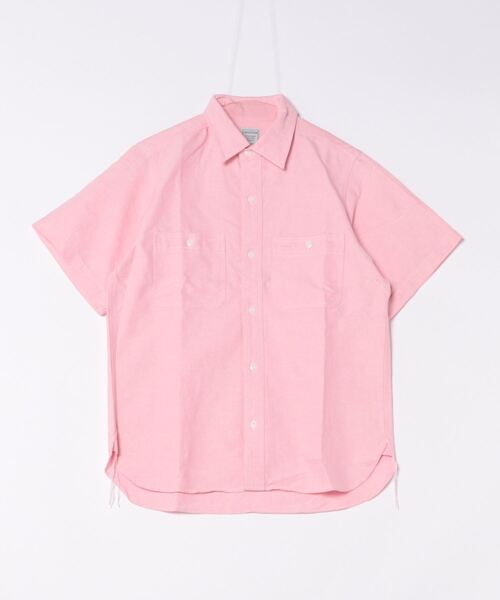ブラウス シャツ 「HOUSTON」OXFORD WORK SHIRT レディース メンズ セール】【HOUSTON】OXFORD WORK SHIRT（シャツ/ブラウス