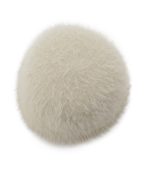 SNIDEL（スナイデル）の「ファークロシェハット（ハット・レディース・ダークグレー/アイボリー・FREE）」の8枚目の写真