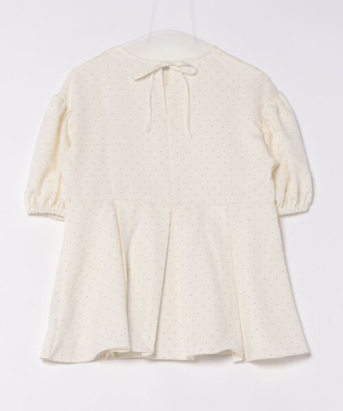 ブラウス シャツ ピンドット タック ペプラム ブラウス HUIT レディース セール】ピンドット タック ペプラム ブラウス HUIT（シャツ