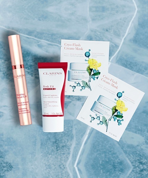 CLARINS（クラランス）の「夏のひんやりボディ＆スキンケア キット