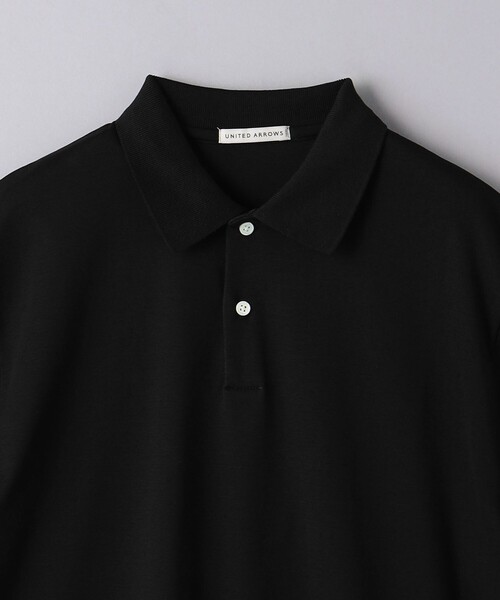 UNITED ARROWS ジャンベルカ ポロシャツ ブラック サイズL