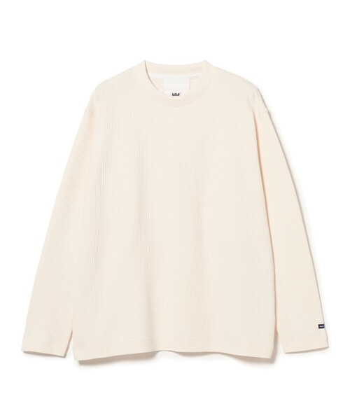 HELLY HANSEN（ヘリーハンセン）の「HELLY HANSEN / ロングスリーブライトワッフルクルーティー(ユニセックス)（Tシャツ/カットソー・メンズ・ナチュラル/ブラック・S/L/XL/M）」の15枚目の写真