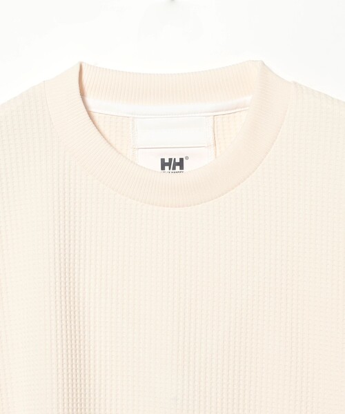 HELLY HANSEN（ヘリーハンセン）の「HELLY HANSEN / ロングスリーブライトワッフルクルーティー(ユニセックス)（Tシャツ/カットソー・メンズ・ナチュラル/ブラック・S/L/XL/M）」の16枚目の写真