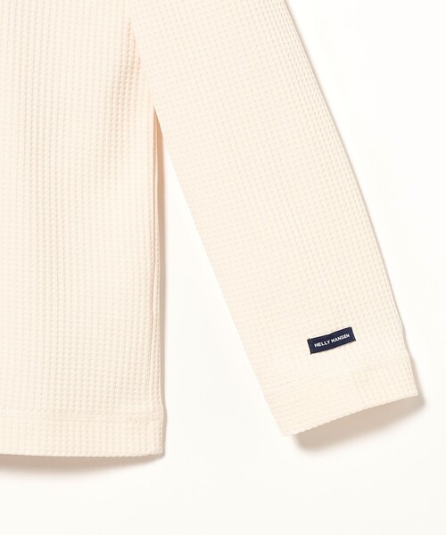 HELLY HANSEN（ヘリーハンセン）の「HELLY HANSEN / ロングスリーブライトワッフルクルーティー(ユニセックス)（Tシャツ/カットソー・メンズ・ナチュラル/ブラック・S/L/XL/M）」の17枚目の写真