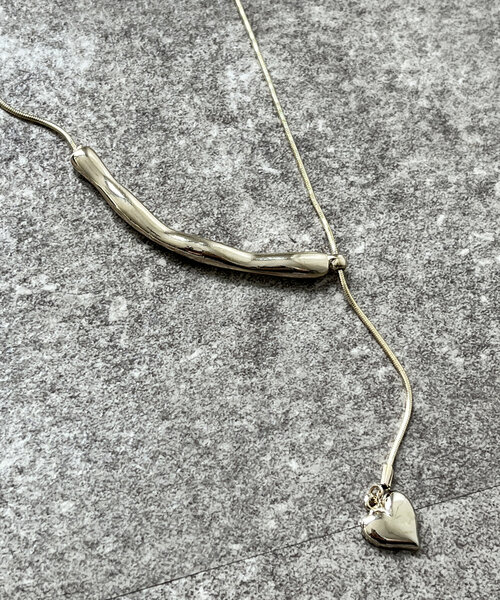 CPCM（シーピーシーエム）の「ハートモチーフウェーブタイ（リング・レディース・シルバー/ゴールド・FREE）」の5枚目の写真