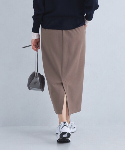 green label relaxing（グリーンレーベルリラクシング）の「［size SHORT/TALLあり］オルマイ ウラキモウ タイト スカート（スカート・レディース・ブラック/ライトブルー/オフホワイト/ブラウン/モカ/その他1/ベージュ・FREE/SHORT/TALL）」の15枚目の写真