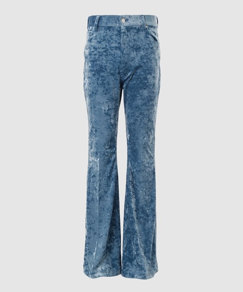 TENDER PERSON（テンダーパーソン）の「VELVET FLARE PANTS