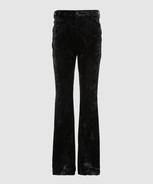 TENDER PERSON（テンダーパーソン）の「VELVET FLARE PANTS