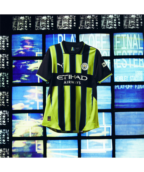 マンチェスター シティ 2024-25 AWAY ユニフォーム Mサイズ セール】PUMA プーマ メンズ マンチェスター シティFC 2024-25
