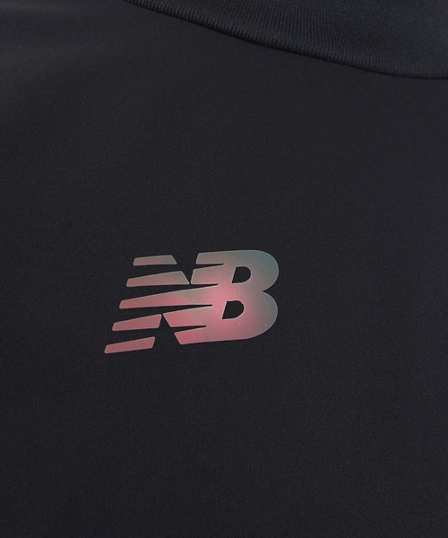 NEW BALANCE(ニューバランス)の「Black Out Collection ストレッチウーブンピステトップ(その他トップス・メンズ・ブラック/チャコールグレー・SMALL/MEDIUM/LARGE/X-LARGE/XX-LARGE/XXX-LARGE)」の5枚目の写真