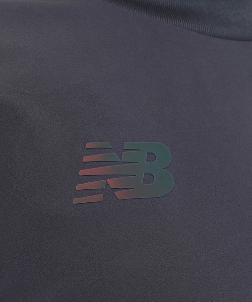 NEW BALANCE(ニューバランス)の「Black Out Collection ストレッチウーブンピステトップ(その他トップス・メンズ・ブラック/チャコールグレー・SMALL/MEDIUM/LARGE/X-LARGE/XX-LARGE/XXX-LARGE)」の11枚目の写真