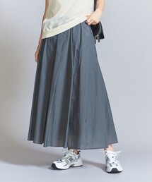 BEAUTY&YOUTH UNITED ARROWS（ビューティーアンドユースユナイテッドアローズ）の「【WEB限定】ナイロンコットン タックギャザースカート -ウォッシャブル-（スカート・レディース）」