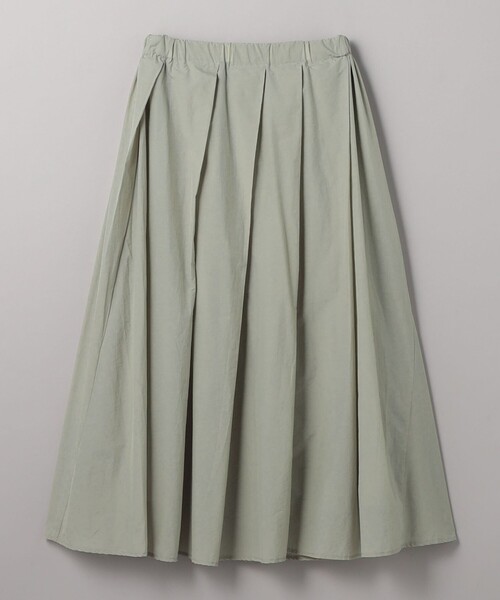 BEAUTY&YOUTH UNITED ARROWS（ビューティーアンドユースユナイテッドアローズ）の「【WEB限定】ナイロンコットン タックギャザースカート -ウォッシャブル-（スカート・レディース・ダークグレー/ライトグレー/ブラック・FREE）」の16枚目の写真