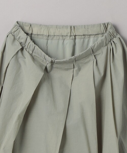 BEAUTY&YOUTH UNITED ARROWS（ビューティーアンドユースユナイテッドアローズ）の「【WEB限定】ナイロンコットン タックギャザースカート -ウォッシャブル-（スカート・レディース・ダークグレー/ライトグレー/ブラック・FREE）」の19枚目の写真