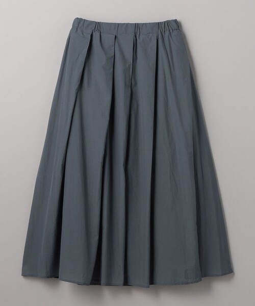 BEAUTY&YOUTH UNITED ARROWS（ビューティーアンドユースユナイテッドアローズ）の「【WEB限定】ナイロンコットン タックギャザースカート -ウォッシャブル-（スカート・レディース・ダークグレー/ライトグレー/ブラック・FREE）」の22枚目の写真