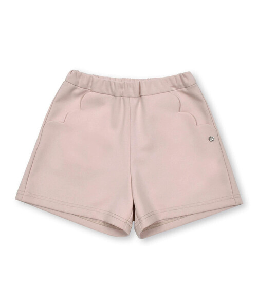 セール】ストレッチポンチスカラップポケットショートパンツ(100~140cm 