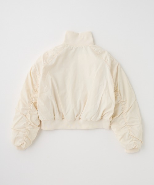 AZUL by moussy（アズールバイマウジー）の「サムホールショートMA-1（MA-1・レディース・カーキ/ブラック/アイボリー・FREE）」の20枚目の写真