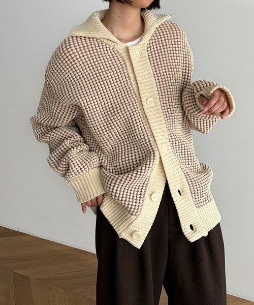 【セール】SUPERTHANKS ポップコーンニットカーディガン(カーディガン/ボレロ)|CANAL JEAN(キャナルジーン)