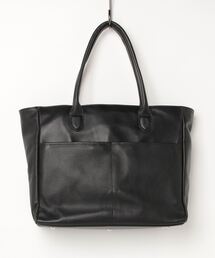Perfect Suit FActory | 本革シュリンクトートバッグ ブラック(トートバッグ)