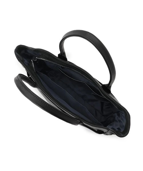 Perfect Suit FActory(パーフェクトスーツファクトリー)の「本革シュリンクトートバッグ ブラック(トートバッグ・メンズ・ブラック・FREE)」の10枚目の写真