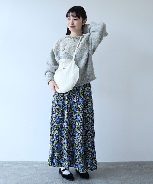 bulle de savon(ビュルデサボン)の「△ロゴ まるバッグ(ショルダーバッグ・レディース・キナリ/その他1/その他2/レッド・FREE)」の21枚目の写真