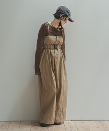 2WAYワイドサロペット