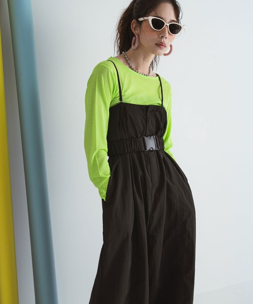 2WAYワイドサロペット（サロペット/オーバーオール）｜bohmal（ボマール）