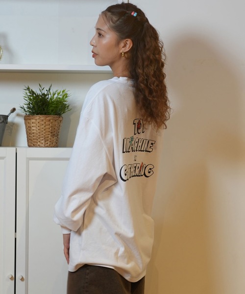 TOY MACHINE(トイ マシーン)の「【ムラサキスポーツ限定】TOY MACHINE/トイマシーン ロンT ビックシルエット MTMFELT16(Tシャツ/カットソー・レディース・ブラック/ホワイト・M/L)」の4枚目の写真