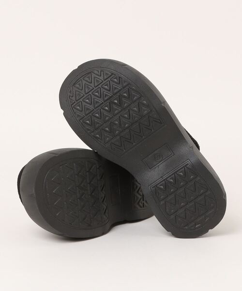 STYLEBLOCK(スタイルブロック)の「メッシュ地厚底スリッポンシューズ(サンダル・レディース・ブラック/オフホワイト・35/36/37/39/38/40)」の4枚目の写真