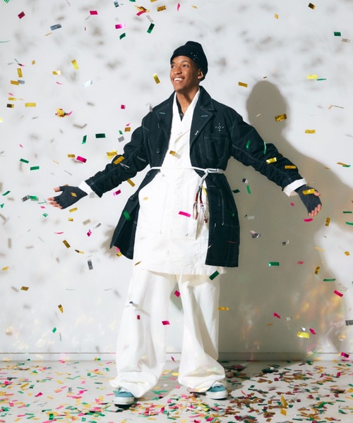 FACETASM（ファセッタズム）の「FACETASM×NEW ERA / ファセッタズム×ニューエラ / KNIT CAP（ニットキャップ/ビーニー・メンズ・ブラック・00）」の12枚目の写真