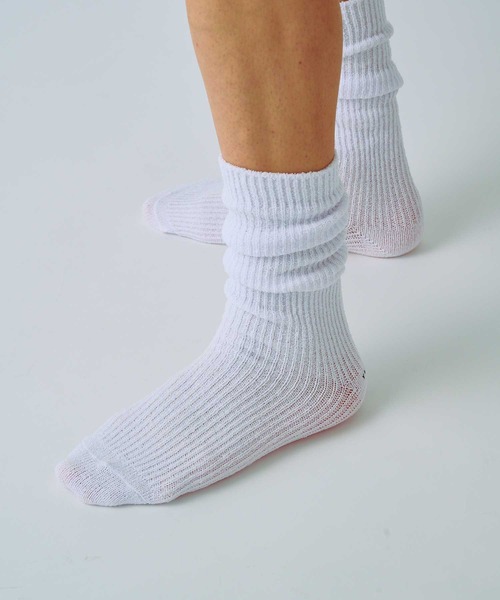 YUQRI(ユクリ)の「【YUQRI】Crispy(ソックス/靴下・メンズ・オレンジ系その他2/ホワイト/ブラック/オリーブ系2/ブルー系その他2/ホワイト系その他2/ネイビー/ダークブラウン/レッド/ライトグレー/ダークグリーン/ライトピンク・1)」の22枚目の写真