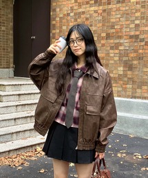AS KNOW AS PLUS｜アズノゥアズプラスのブルゾン通販 - ZOZOTOWN