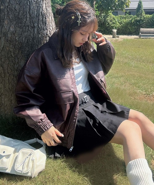 セール】◇ダブルポケット ヴィンテージライク オーバーサイズ