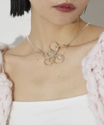 Firsthand/ファーストハンド ビーズフラワーネックレス