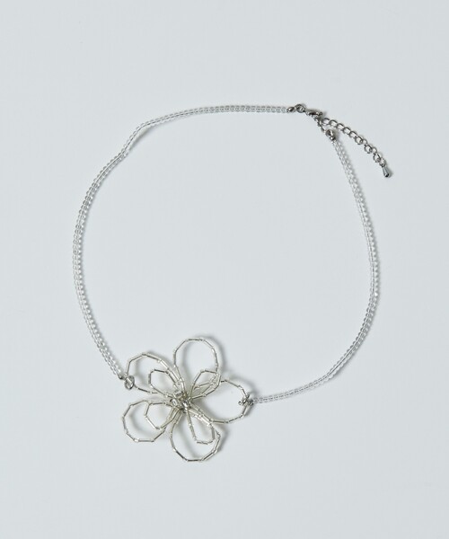 Firsthand（ファーストハンド）の「Firsthand/ファーストハンド ビーズフラワーネックレス（ネックレス・レディース・その他・ONE SIZE）」の2枚目の写真