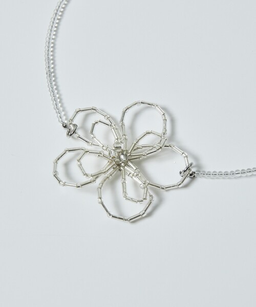 Firsthand（ファーストハンド）の「Firsthand/ファーストハンド ビーズフラワーネックレス（ネックレス・レディース・その他・ONE SIZE）」の3枚目の写真