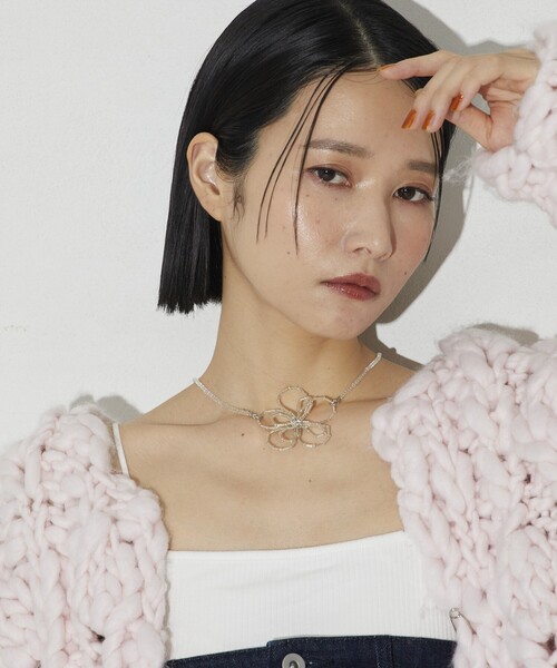 Firsthand（ファーストハンド）の「Firsthand/ファーストハンド ビーズフラワーネックレス（ネックレス・レディース・その他・ONE SIZE）」の7枚目の写真